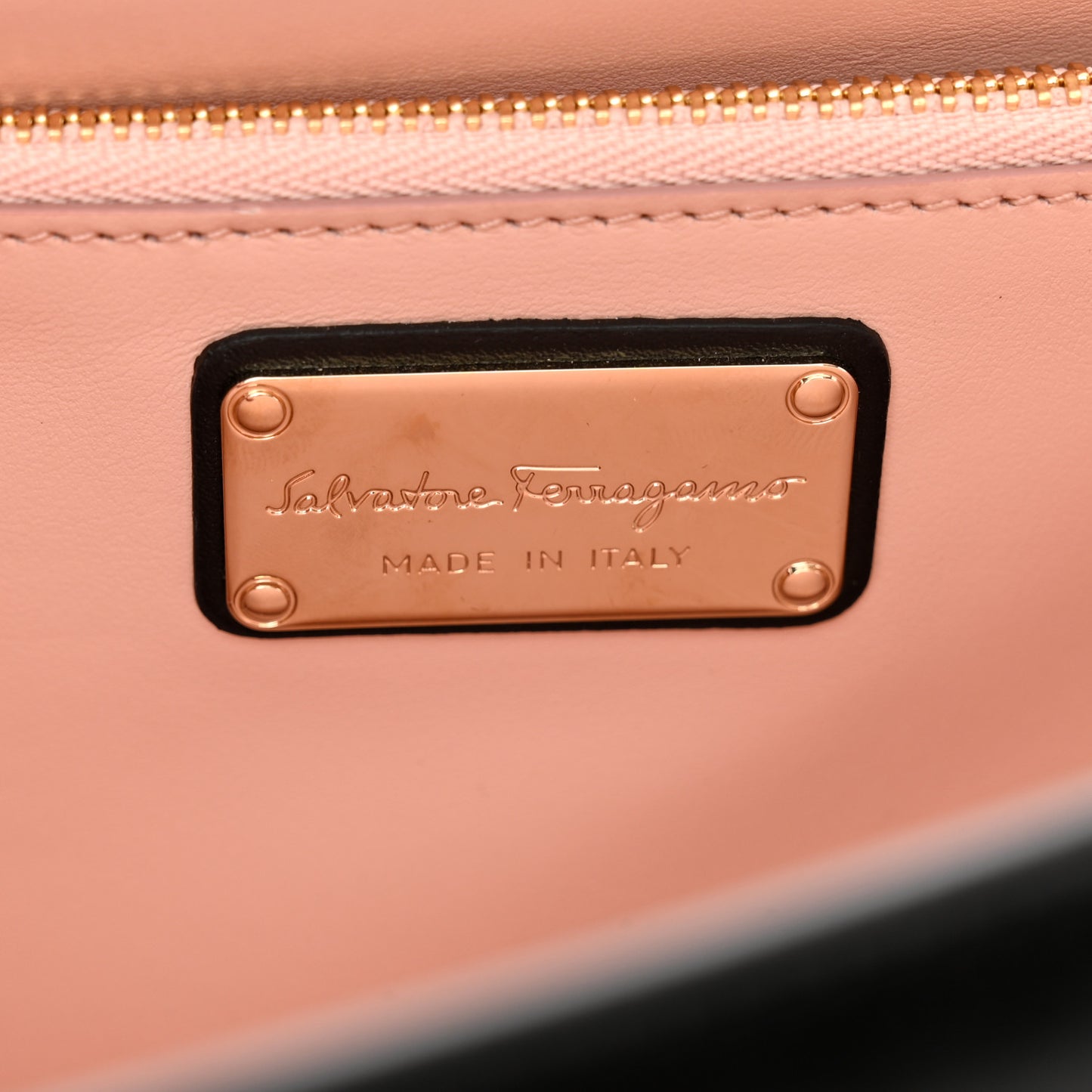 Calfskin Vara Crossbody Bag Black Bonbon