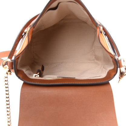 Chloe Suede Calfskin Medium Faye Backpack Tan 5 of 9