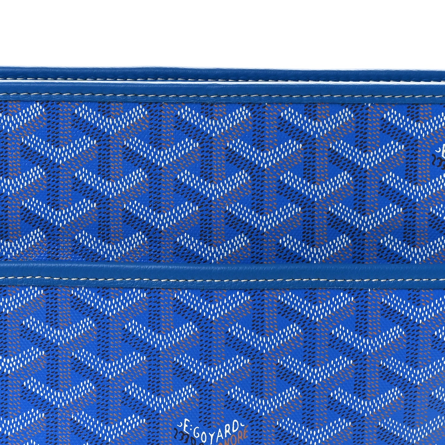 Goyardine Jouvence Toiletry Pouch Sky Blue