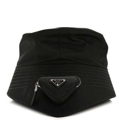 Prada Re-Nylon Mens Multifunctional Bucket Hat XXL Black 3 of 10