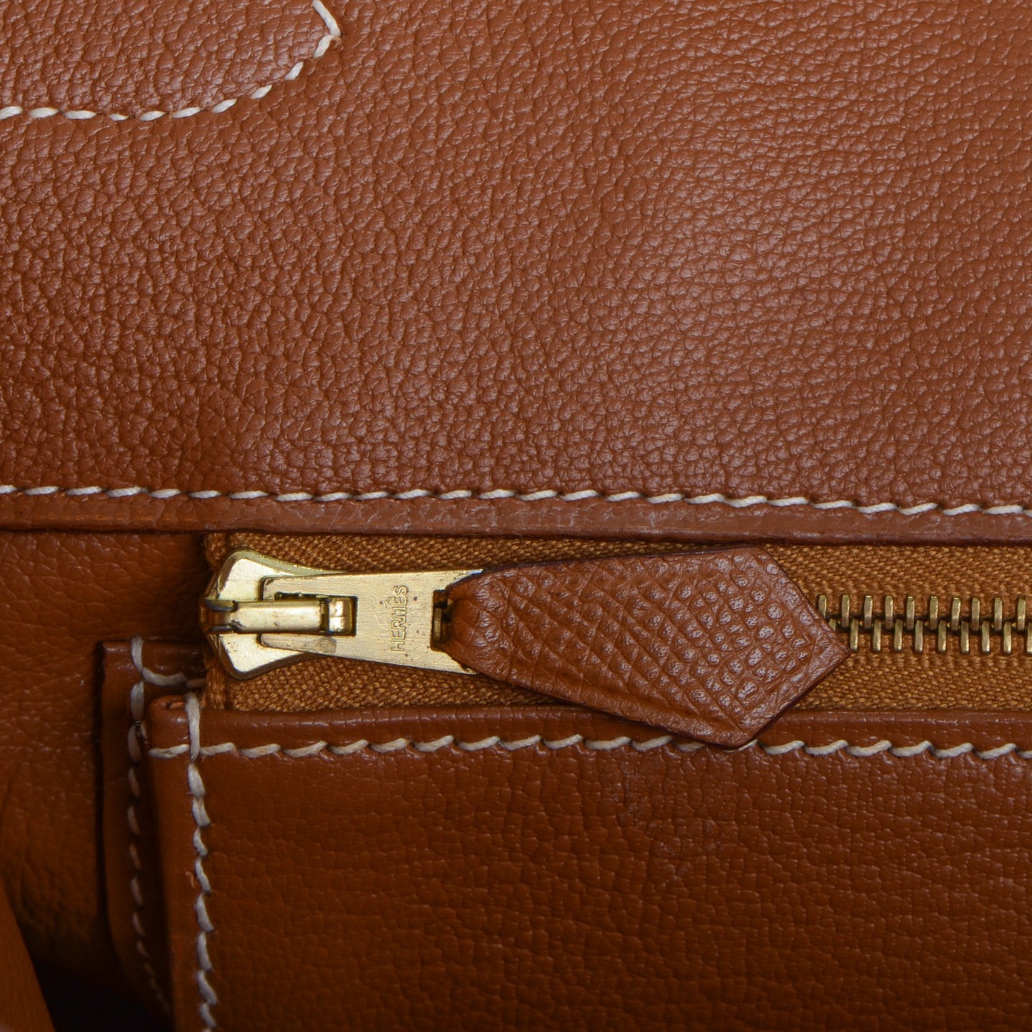 Epsom Birkin 35 Gold