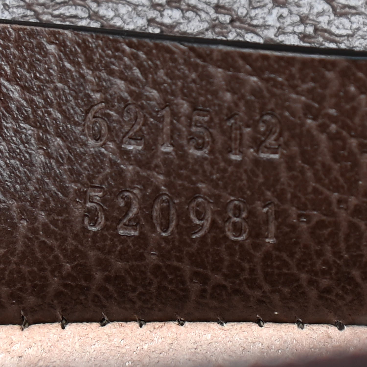 Gucci GG Supreme Monogram Textured Dollar Calfskin Top Handle Dionysus Shoulder Bag Beige Ebony New Acero 7 of 9