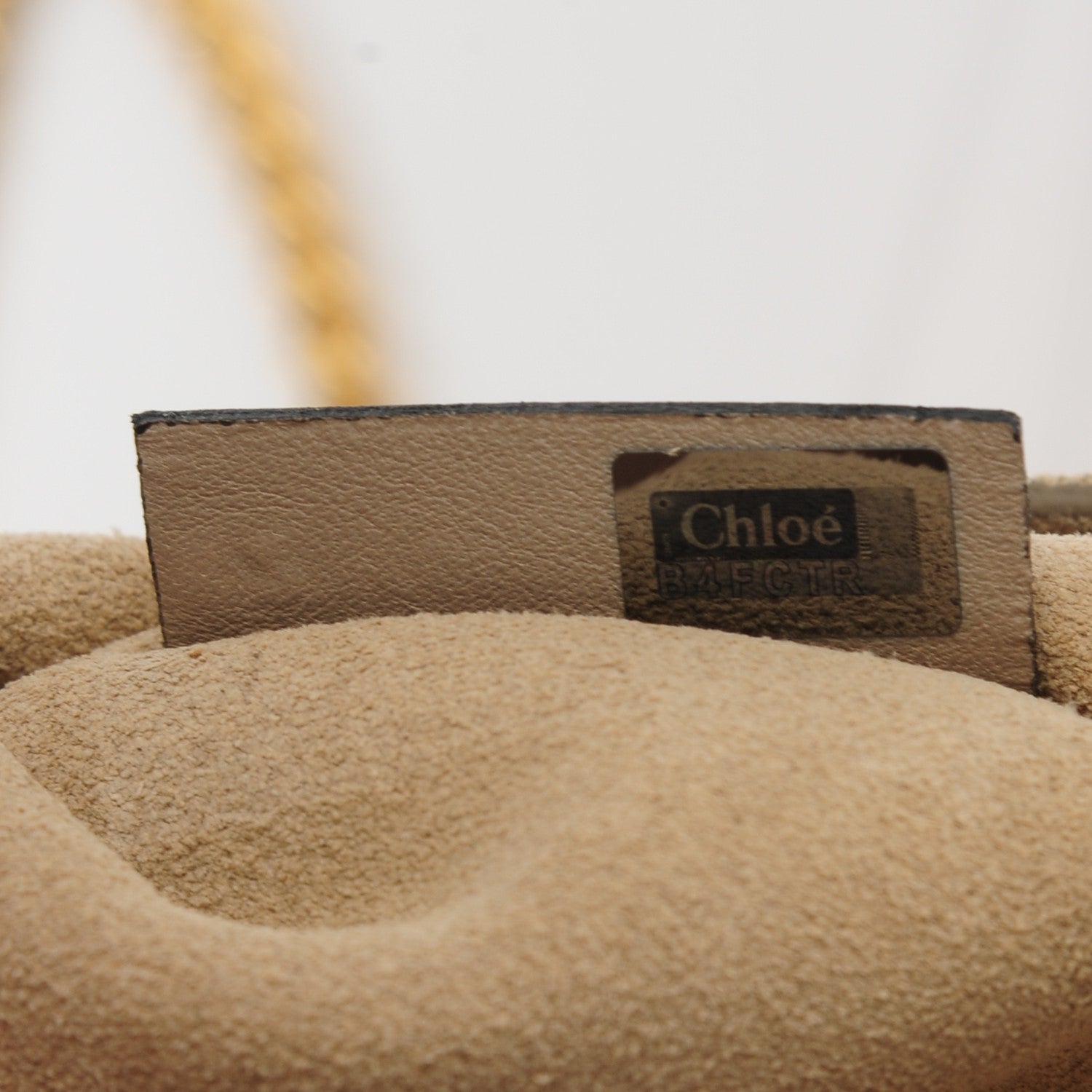 Chloe Suede Calfskin Patchwork Drew Shoulder Bag Motty Grey 8 of 8