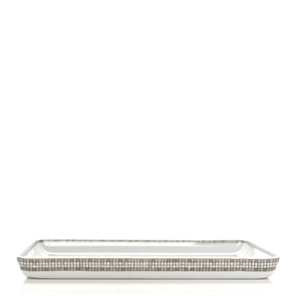Hermes Porcelain Mosaique au 24 Platine Sushi Plate 4 of 8