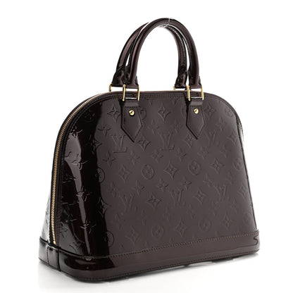 Louis Vuitton Vernis Alma PM Amarante 3 of 7