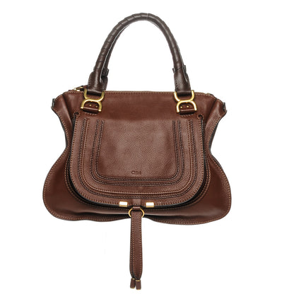 Chloe Calfskin Medium Marcie Satchel Ebony 1 of 6
