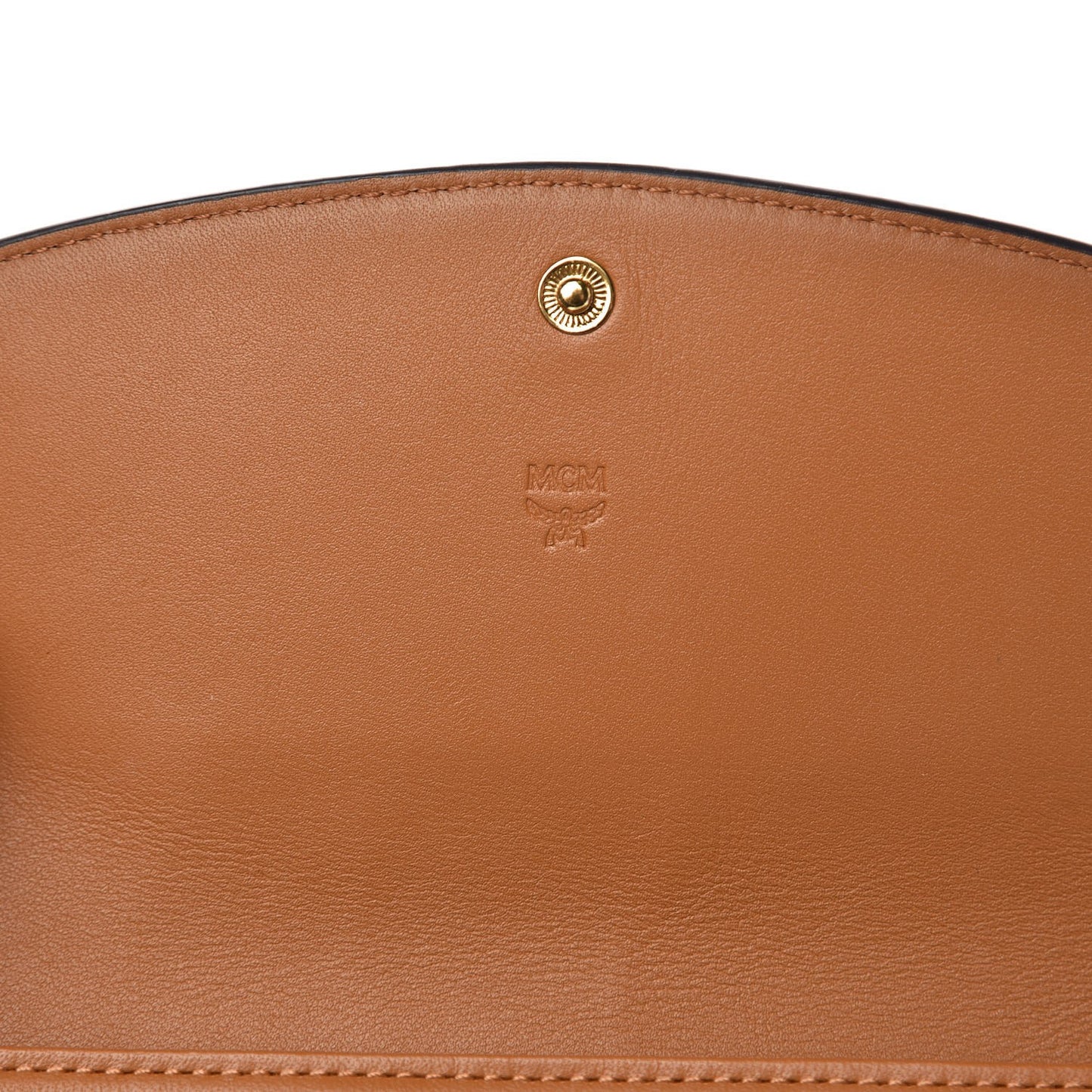 Visetos Grained Calfskin Large Two Fold Wallet Ruby Red