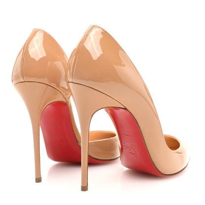 Christian Louboutin Patent Iriza 100 Pumps 40 Nude 4 of 7