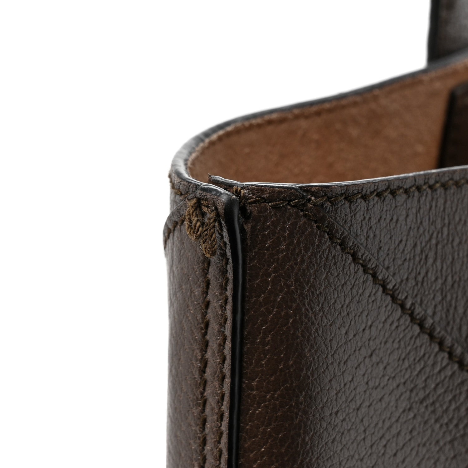 Gucci GG Supreme Monogram Web Large Ophidia Vertical Shopping Tote Brown 14 of 20