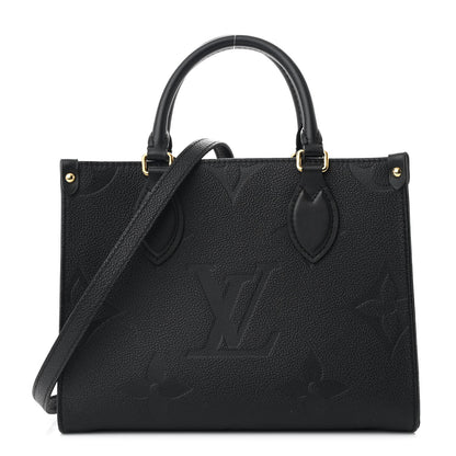 Louis Vuitton Empreinte Monogram Giant Onthego PM Black 1 of 9