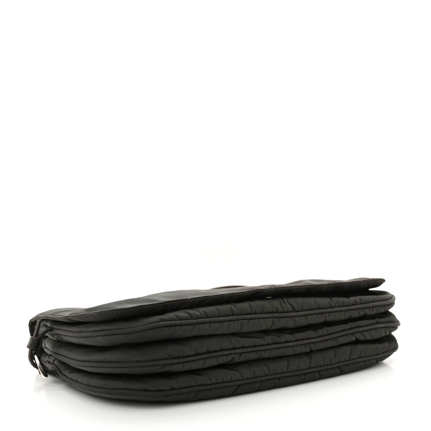 Tessuto Light Nylon Shoulder Bag Cordovan