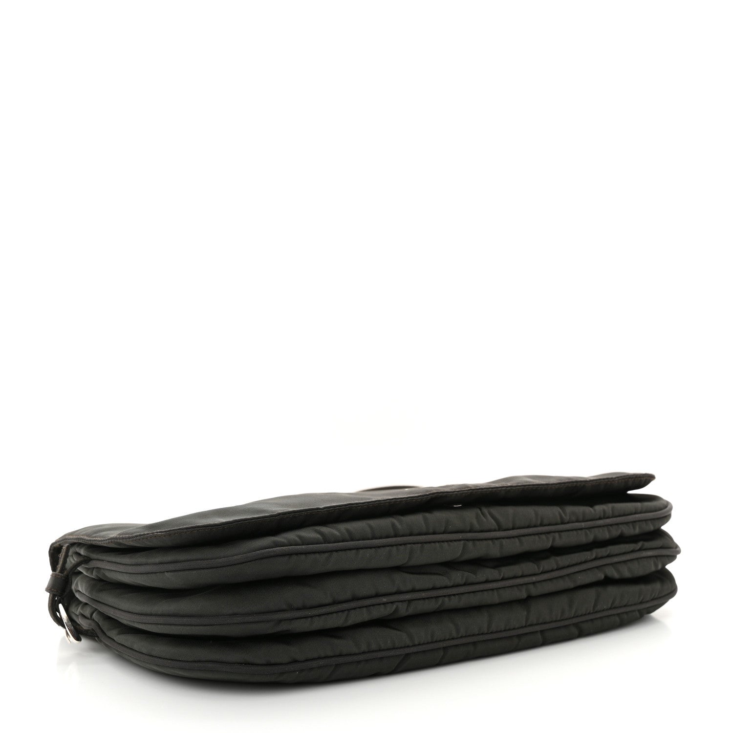 Prada Tessuto Light Nylon Shoulder Bag Cordovan 4 of 11