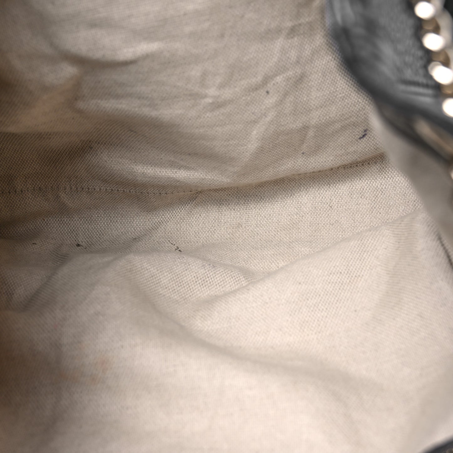 Pebbled Calfskin Large Soho Chain Shoulder Bag Black