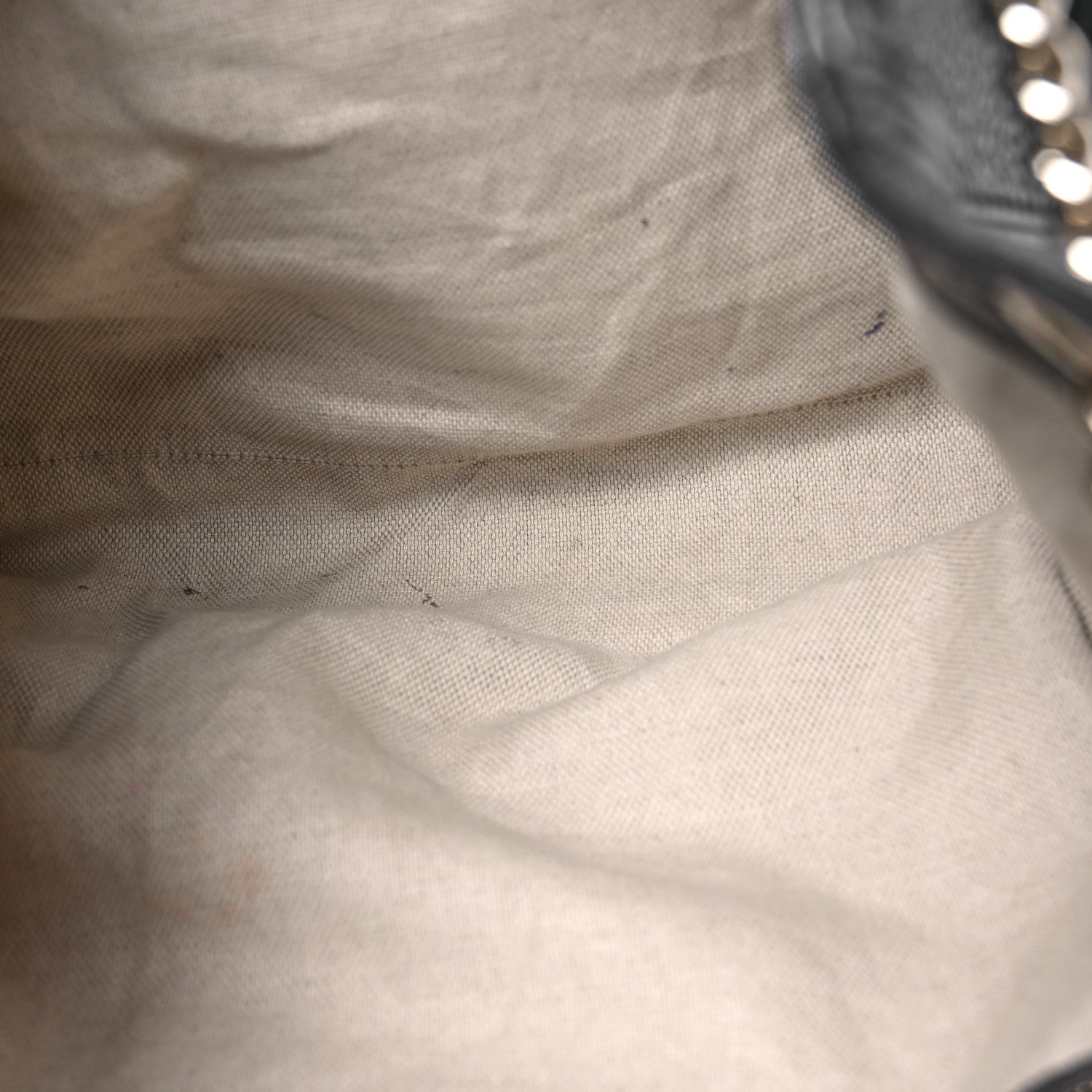 Gucci Pebbled Calfskin Large Soho Chain Shoulder Bag Black 5 of 12