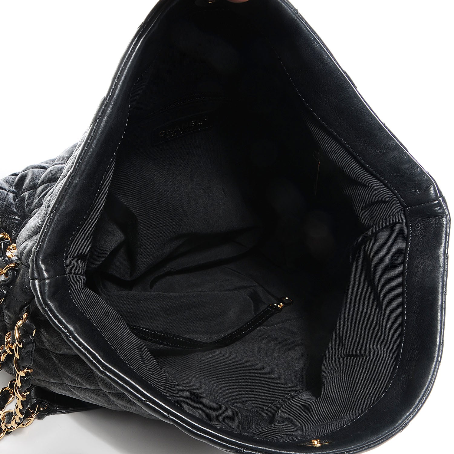 Chanel Calfskin Large Chain Me Hobo Black 5 of 7