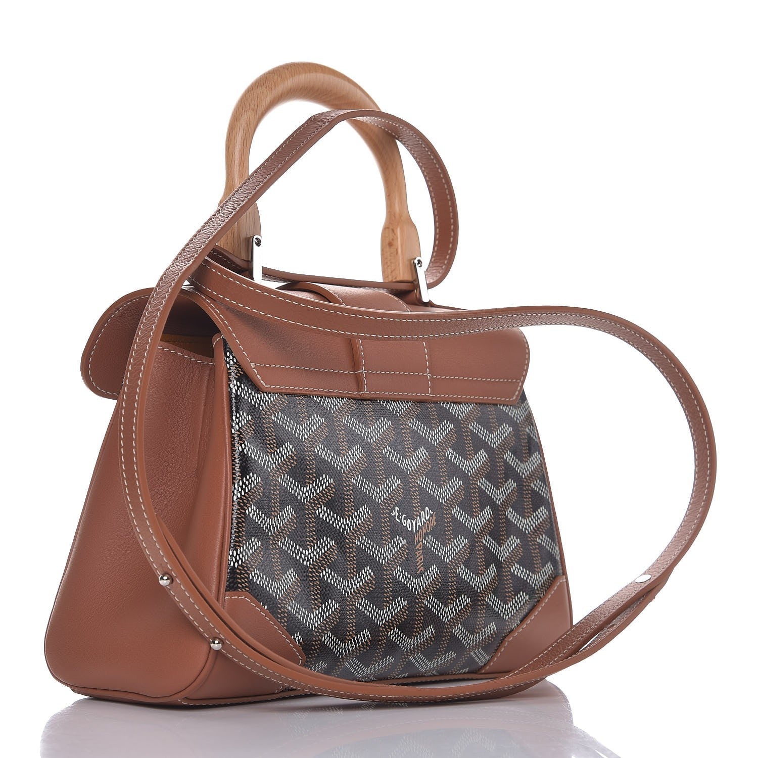 Goyard Goyardine Mini Saigon Black Gold 3 of 7