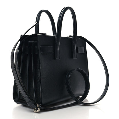 Saint Laurent Grain de Poudre Nano Sac De Jour Black 3 of 10