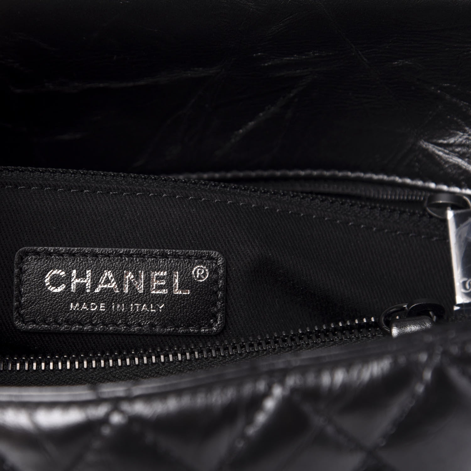 Chanel Aged Calfskin Quilted Small Coco Handle Flap So Black 6 of 10