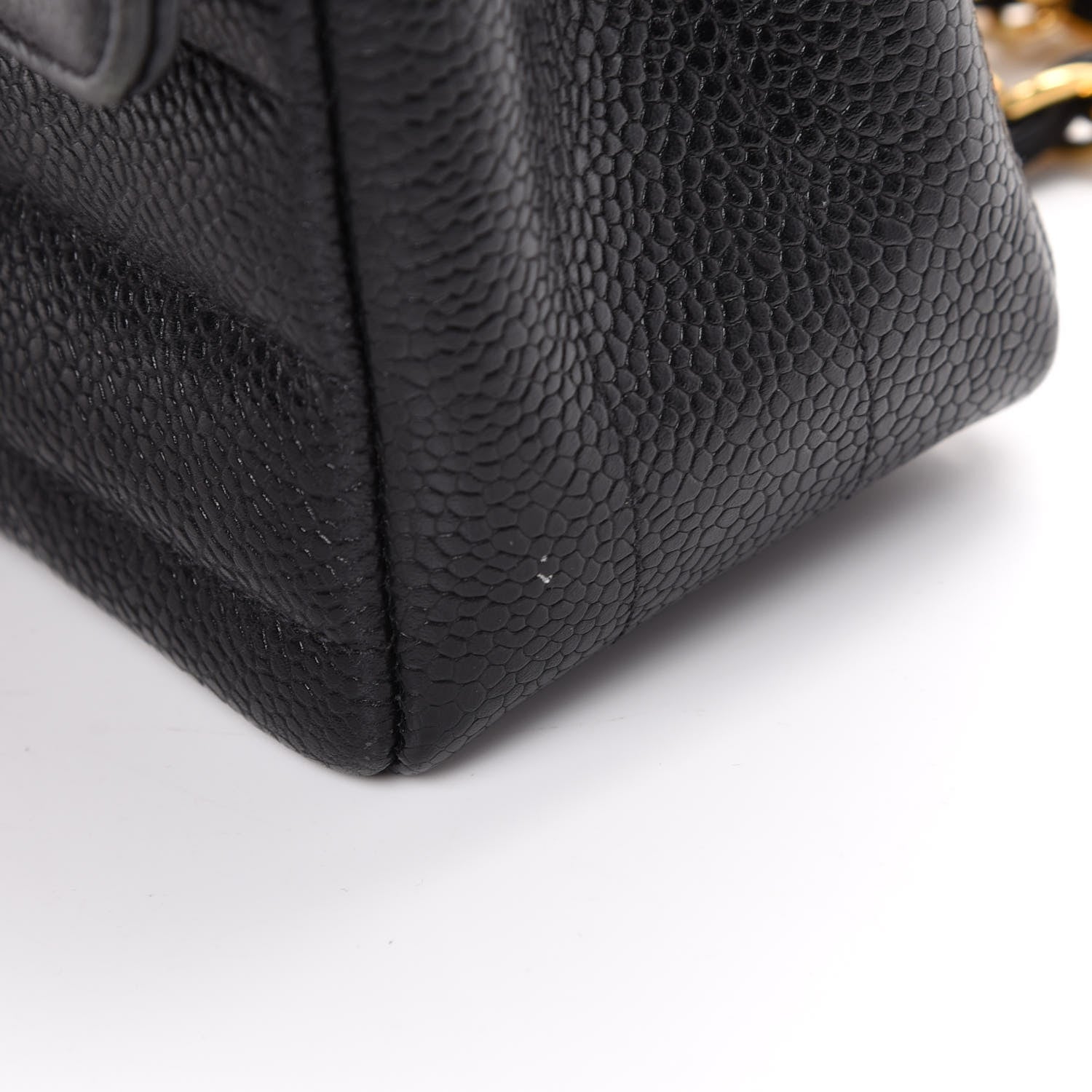 Chanel Caviar Horizontal Quilted Mini Square Flap Black 13 of 15