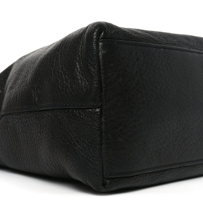 Prada Vitello Daino Tote Black 15 of 17