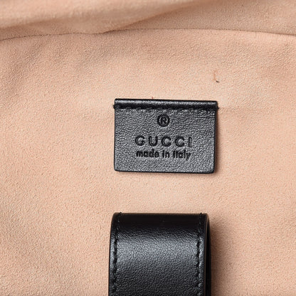 Gucci Calfskin Matelasse GG Marmont Day Backpack Black 8 of 17