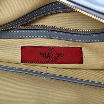 Valentino Garavani Vitello Rockstud Hobo Light Blue 6 of 11