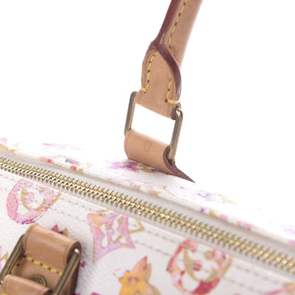 Louis Vuitton Watercolor Aquarelle Speedy 35 White 9 of 10