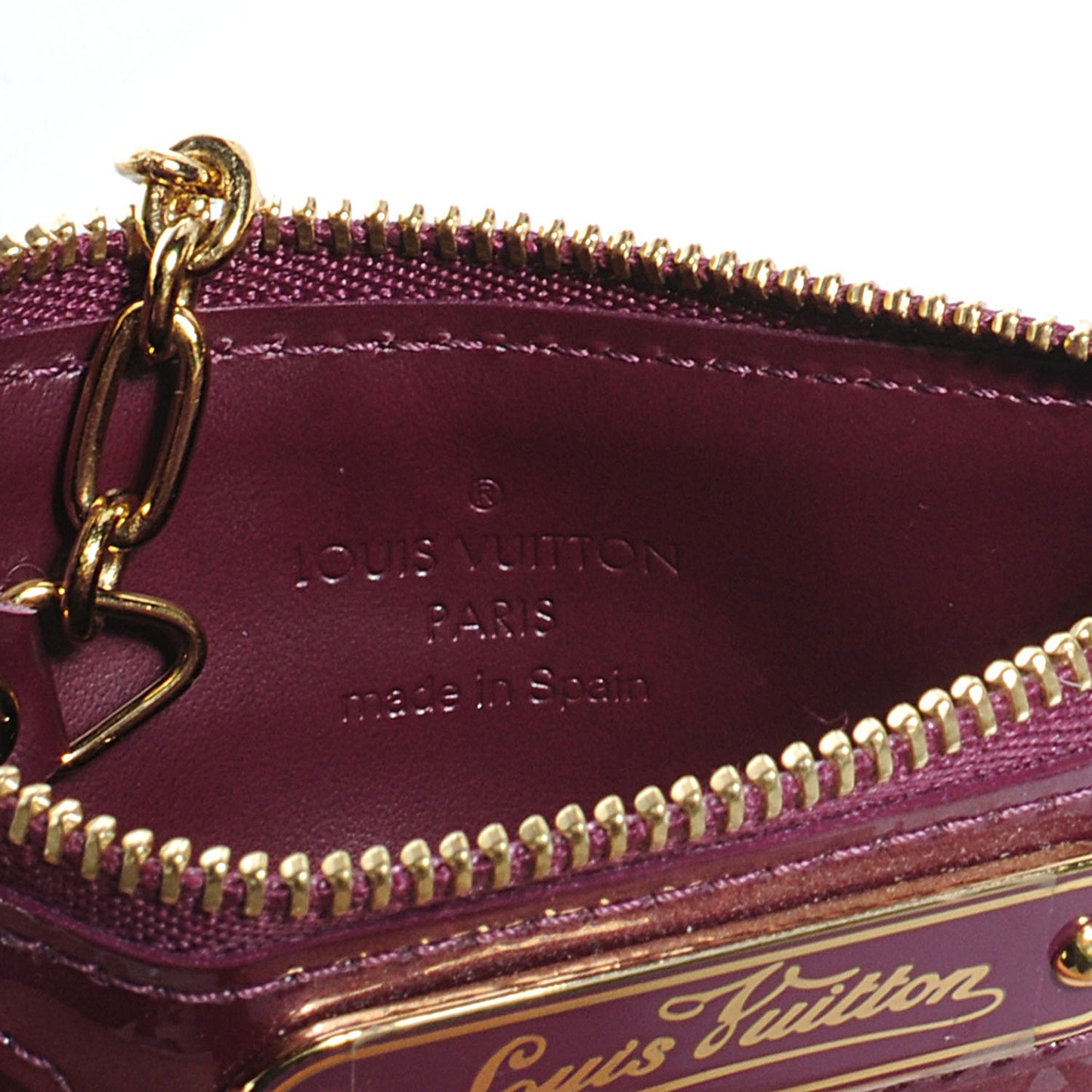 Vernis Key Pouch Violet