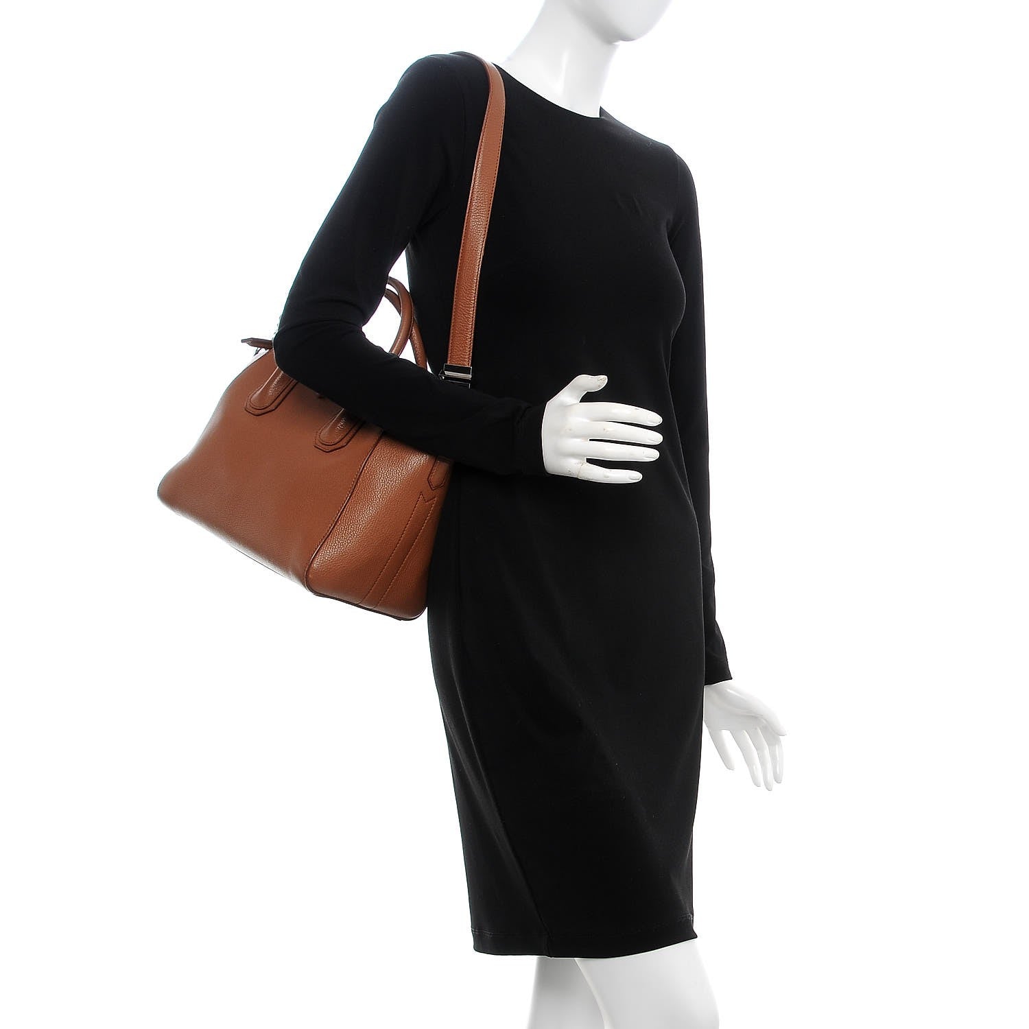 Givenchy Sugar Goatskin Small Antigona Caramel 2 of 17