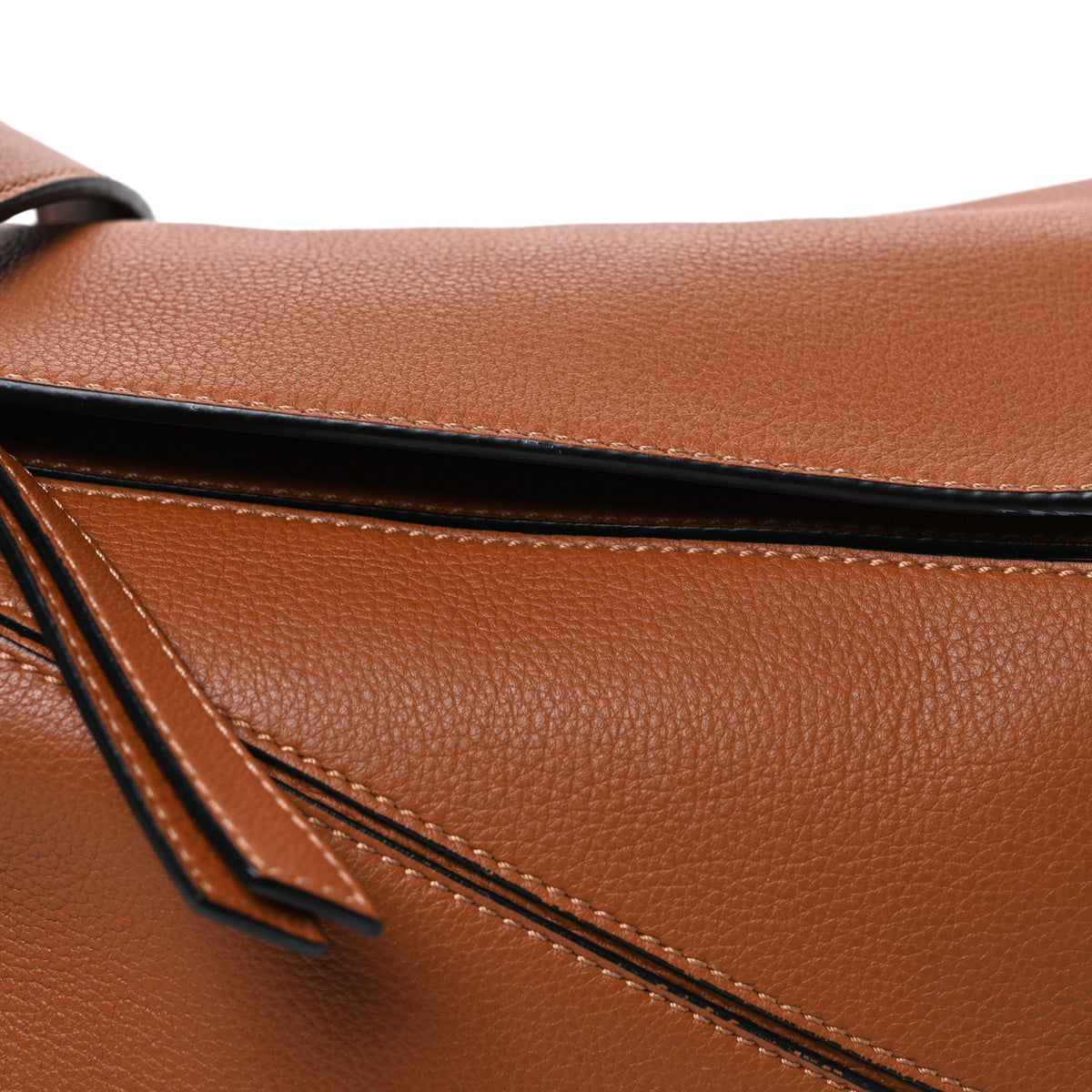 Calfskin Small Puzzle Bag Tan