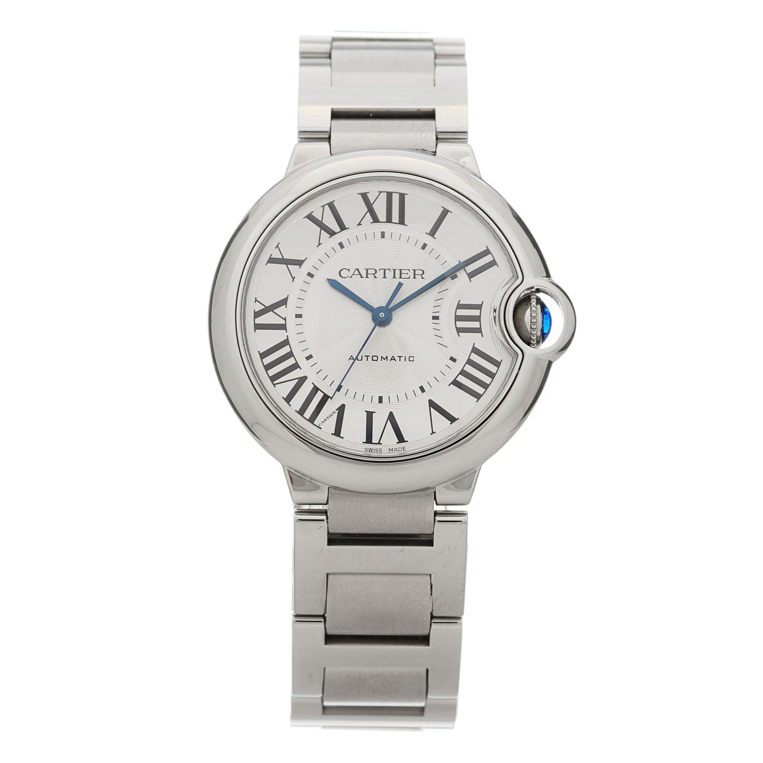 Cartier Stainless Steel 36mm Ballon Bleu De Cartier Automatic Watch 1 of 5
