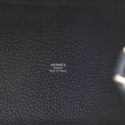Hermes Taurillon Clemence Picotin Lock 18 PM Bleu Nuit 6 of 11