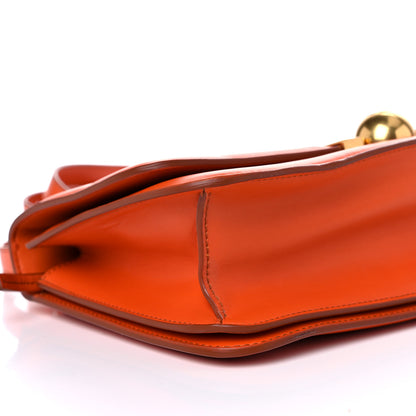 Bottega Veneta Spazzolato Calfskin Classic BV Classic Bag Orange 7 of 13