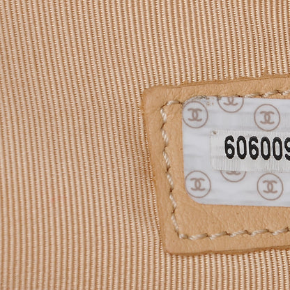 Chanel Lambskin CC Flap Clutch Beige 9 of 11