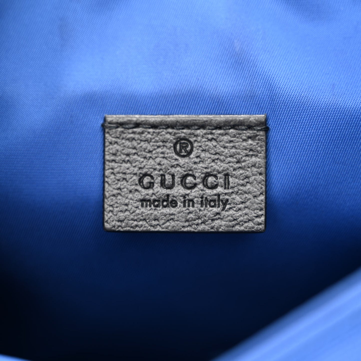 Econyl Nylon Monogram Off The Grid Messenger Bag Orient Blue Black