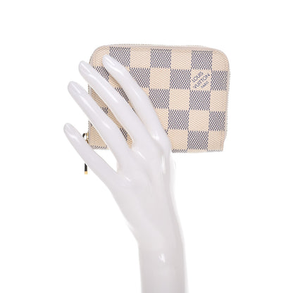 Louis Vuitton Damier Azur Zippy Coin Purse 2 of 8