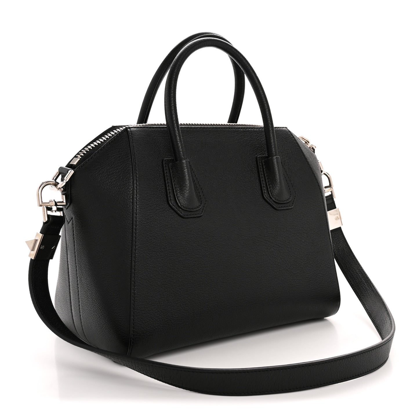 Sugar Goatskin Small Antigona Black