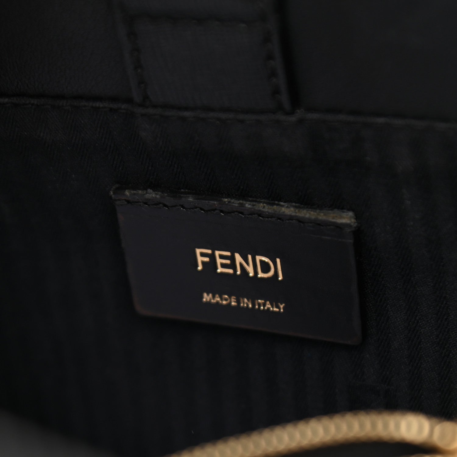 Fendi Vitello Elite Petite 2Jours Tote Black 6 of 13