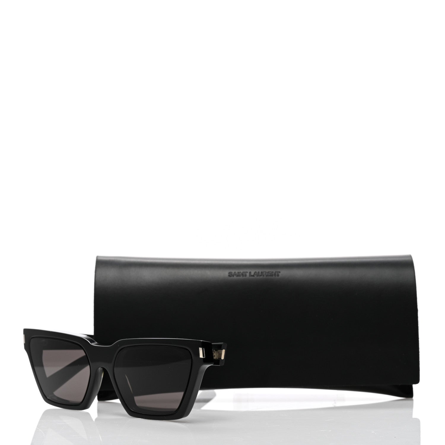 Saint Laurent Acetate SL 633 Calista Sunglasses Black 8 of 8