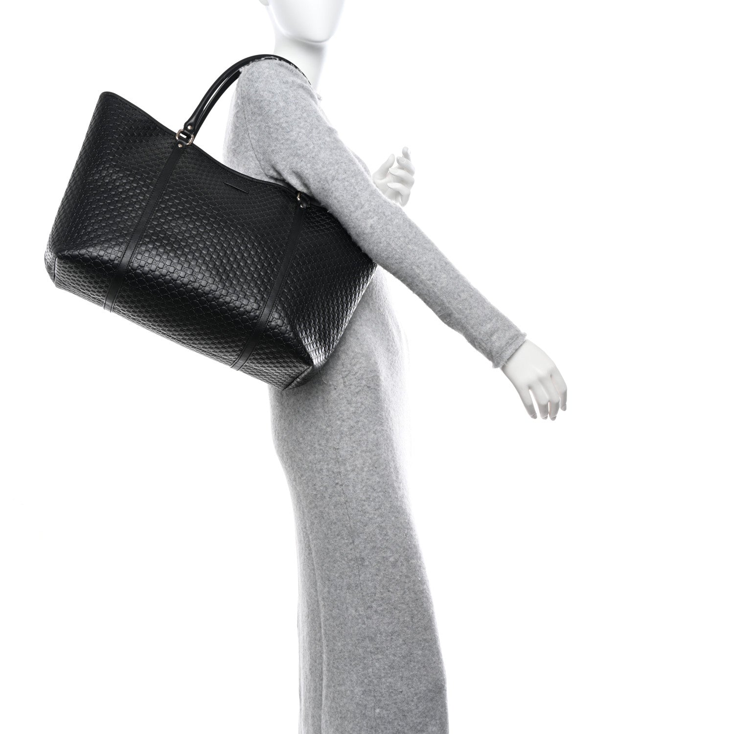 Gucci Microguccissima Large Joy Tote Black 2 of 10