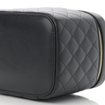 Chanel Caviar Quilted Large Vanity Pouch Black 9 of 10