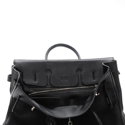 Hermes Taurillon Clemence Birkin 35 Black 10 of 26