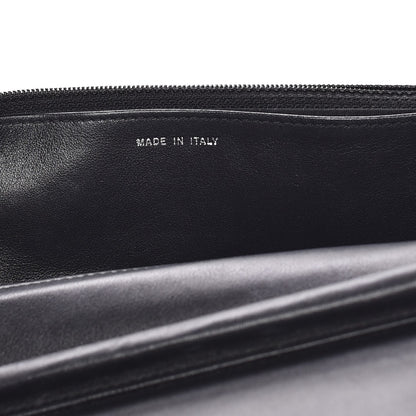 Chanel Lambskin Diamond Stitched Wallet On Chain WOC Black 7 of 10