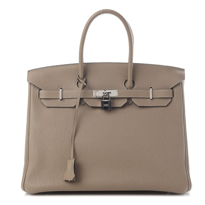 Hermes Togo Birkin 35 Gris Tourterelle 1 of 9