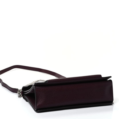 Givenchy Goatskin Medium GV3 Shoulder Bag Aubergine 3 of 4