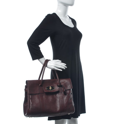 Mulberry Natural Leather Bayswater Oxblood 2 of 13