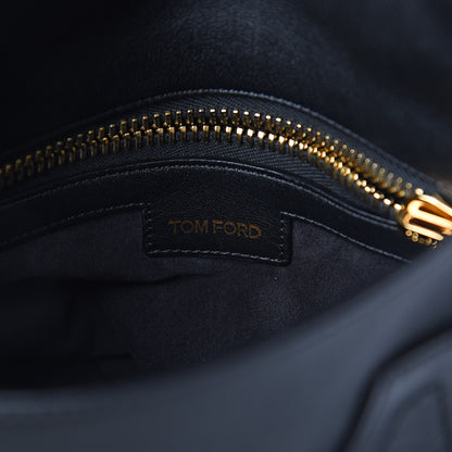 Tom Ford Calfskin Medium Jennifer Crossbody Bag Black 5 of 8