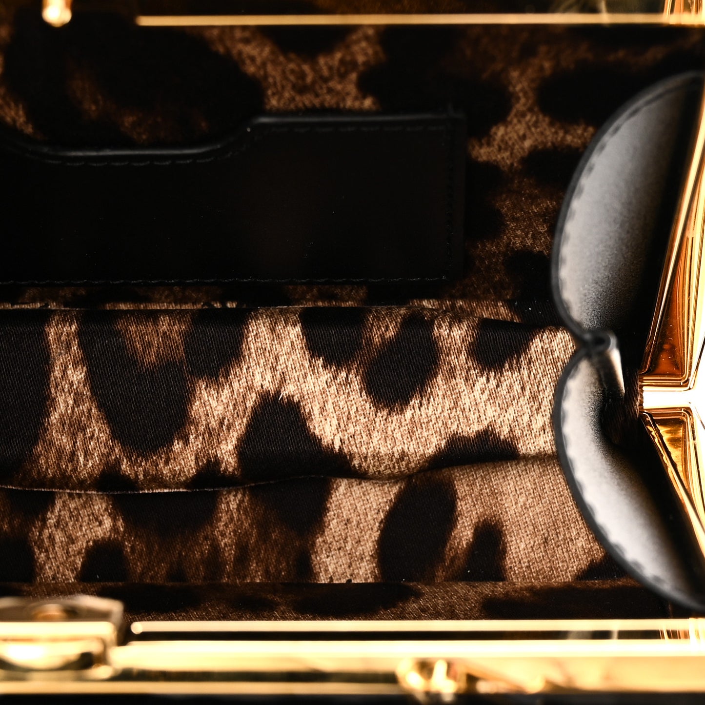 Patent Dolce Box Handbag Black