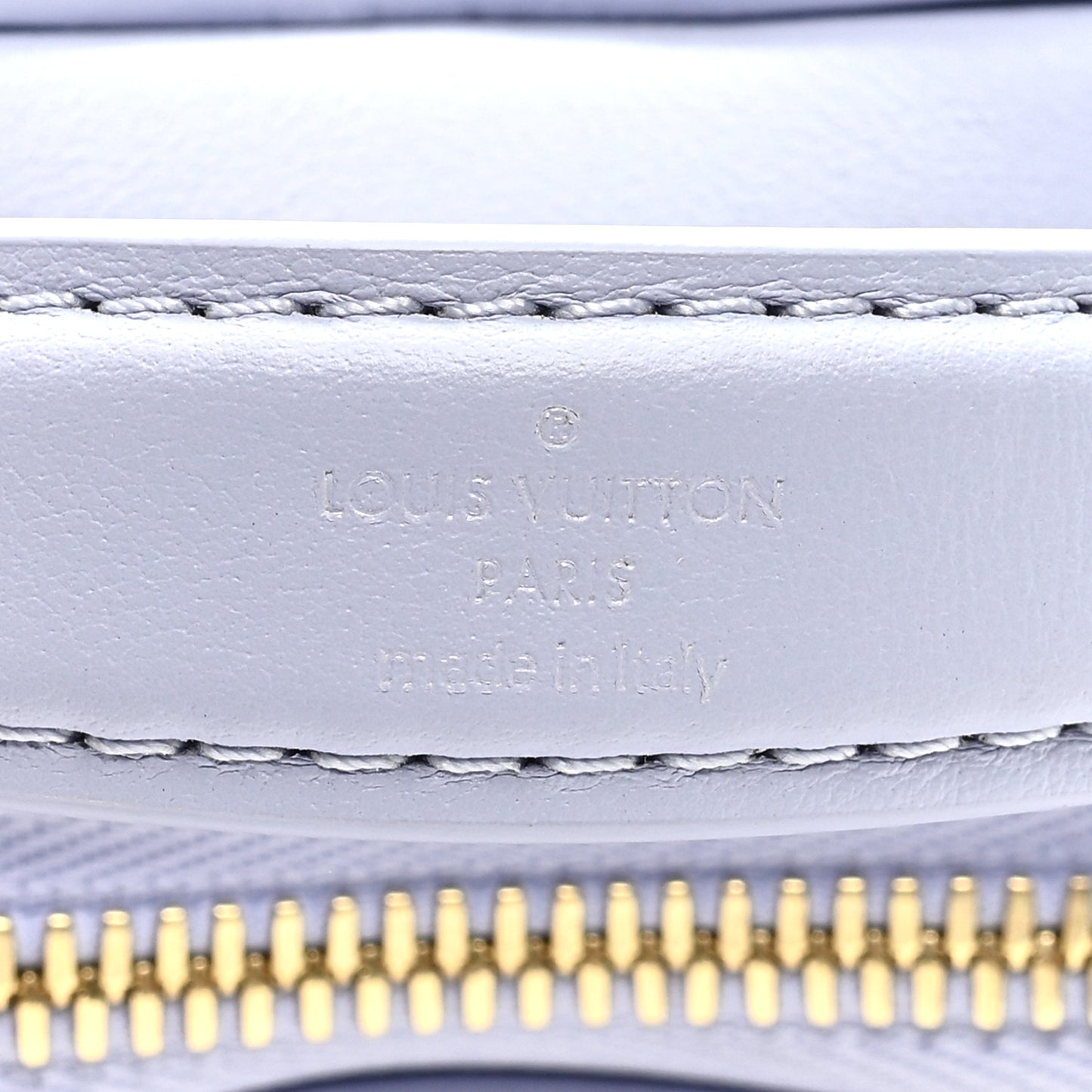 Calfskin Embroidered Monogram Pop My Heart Bag Pouch Lilac