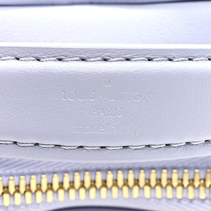 Louis Vuitton Calfskin Embroidered Monogram Pop My Heart Bag Pouch Lilac 6 of 7